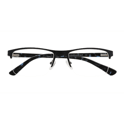 Male s rectangle Black Acetate,Metal Prescription eyeglasses - Eyebuydirect s Robertson