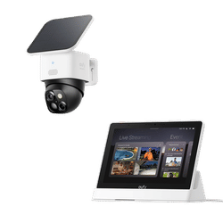 eufy Smart Display E10 + SoloCam S340 White