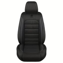 TEMU For Dovro Full Coverage Linen Car Seat Cover, Sponge Filled, Woven Fabric, Suitable For Most Vehicles, Protection| Seat Cover|woven Fabric Cover