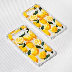 TEMU Transparent Shockproof Phone Case With Lemon Pattern For 9pro Xl 9pro 9 8pro 8a 8 7pro 7a 7 6pro 6a 6