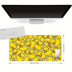 TEMU Extra-large Animal Design Gaming Mouse Pad - Non-slip, Washable & Desk Mat For And Computer Use
