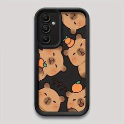 TEMU Silicone Protective Case For Models, Featuring A Cute Capybara Design And High-quality Shockproof Material.