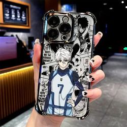TEMU Popular Anime Prison Cheng Phone Case Compatible With Iphone 16 15 14 11 Pro Xr Xsmax 8 7 Plus, Shockproof Transparent Soft Back Cover.