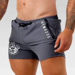 2025 New Sport Shorts Men Gym Workout Running Shorts Bodybuilding Joggers Summer Fitness Training Jogging Short Pants Male Beach