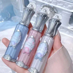 Flower Knows Shells Jewel Collection Makeup Lip Glaze Essence Honey Moisturizing Long-lasting Glossy Gloss Delicate Cosmetics