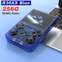 BOYHOM 256G R36XX Hand-held Game Consoles Video player 3.5-inch IPS 640*480 Screen Retro Game Player 3000 mAh128G/64G Games