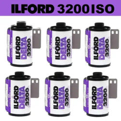 1/3/5/6 Rolls Of ILFORD Delta 3200 Black And White 135 Film British Original For 135 Film Camera