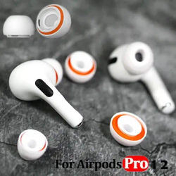 1 paire pour Airpods Pro 1ère 2ème génération embouts d'oreille bouchons d'oreille en Silicone liquide insonorisés écouteurs bouchons d'oreilles pour Apple Airpods Pro 1 2
