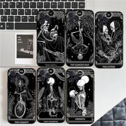 NEW Witch Sun Moon Tarot Phone Case For IPhone 16 15 14 11 12 13 Mini Pro XS Max Cover 6 7 8 Plus X Funda Shell