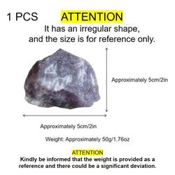 TEMU From Purple Natural Mining Stone, Smooth Work, Improved Daily Essentials - Suitable For Housewives, Workplace, Home And Needing Protection Against , Irregular Shape