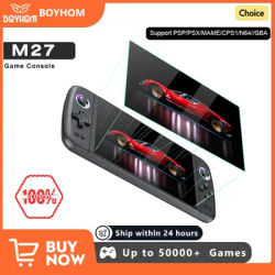 M27 Portable Pocket Retro Handheld Video Game Console 7.0Inch IPS Screen 1024*600 Display Support LINUX HDMI for boys game gift