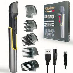 TEMU Mens Shaver Razor Sensitive Areas Shaving Machine Men Hair Removal Epilator Trimmer For Bikini Body