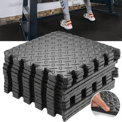 TEMU Extra Thick Gym Flooring Interlocking Floor Mat Eva Foam Yoga Mat 30x30cm, 6/12/18/24pcs