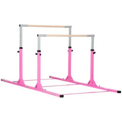Indoor Outdoor Junior Locking System Double Horizontal Bars Gymnastic Training Parallel Bars