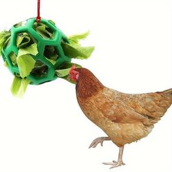 TEMU Food Balls For Chickens And Ducks, Small Animal Feeding, Small Animal Feeder, Chicken , Sheep , Silicone Toy