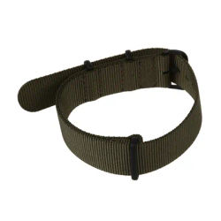 A04RR 20mm armée vert Nylon tissu extérieur Sport bracelet de montre convient à TIMEX WEEKENDER WB2034