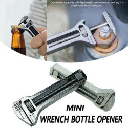 1Pc Mini Wrench Pocket Portable Multitool Tools for Outdoor Camping Compact Titanium Alloy Bottle Opener Outdoor Small Tools