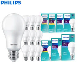 Philips valeur ampoule LED E27 5W 7W 9W 11W 13W 15W 19W 23W essentiel 3000K 6500k lumière blanche 220V-240V lampes d'intérieur LED d'origine