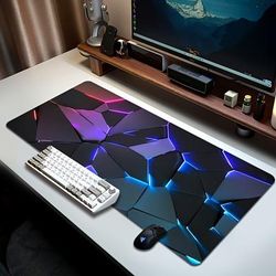 TEMU Large Mouse Pad - Durable, Non-slip Rubber Base, Washable - Precision & For & Office Use - Ideal Gift For Boyfriend/girlfriend, Gaming Mouse Pa
