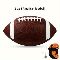 TEMU Professional American Football, Size 3/6/9 Pu Official Training Football