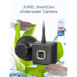 JUWEL SmartCam Pro WiFi Aquarium Monitoring Camera 1080P HD Fish Tank Camera with Night Vision Remote Viewing Feeding Reminder