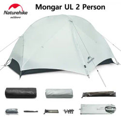 Naturehike 2025 Newest Mongar UL Alpine Tent Multi Canopy Expansion Tent Multi Window Anti Mosquito Tent PU5000mm + Ground Cloth