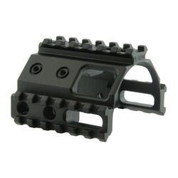 Spuhr Tri-Rail Short Black Length 70 mm/2.76in A-0090