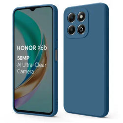Original Square Liquid Silicone Phone Case For Honor X6b 4G Cases Shockproof Protection Cover For Honor X6b 4G Phone Accessories