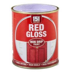 TEMU 151 Red Gloss Non-drip Varnish Paint 300ml Smooth Durable Gloss Finish