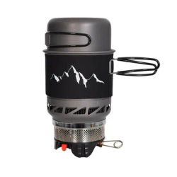 Camping Cookware Outdoor Windproof Stove Camping Pot Set Portable Outdoor Stove camping stove set portable camping stove pot set