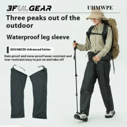 3F UL GEAR Hiking Leg Waterproof Cover Rain Pants Dyneema Nylon Ultralight Portable Tear-resistant Outdoor Camping Snow Pants