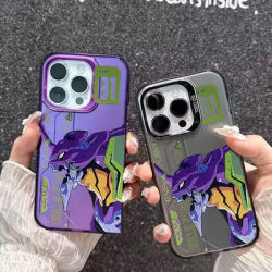 Case For Huawei HONOR MAGIC 6 5 PRO Honor X9A X6B X9B X7B X8A 200 90 Lite cover Plating Hard PC Ikari Shinji Fighter EVA-01 Case