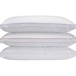 Memory Foam Down Alt Mattress Topper by BrylaneHome in White (Size FULL)