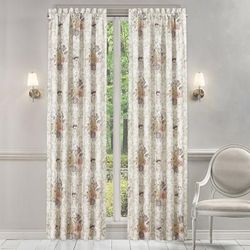 Chardonnay 84 Inch Window Panel Pair by Royal Court in Ivory (Size ONE SIZE)