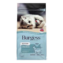 4kg Chicken Kitten Burgess Dry Cat Food