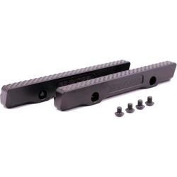Gray Ops CNC Aluminum MPA BA Comp/Hybrid XL Rail Black GO-SRAXL-BA/HYBR