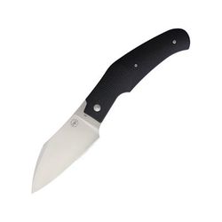 Amare Creator Slip Joint Black Folding Knife 4.5" satin finish VG-10 stainless blade Black G10 handle 202001