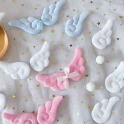 50/30 Plush wings handmade accessories for girls angel hairpin decoration accessories color DIY handmade homemade material acces
