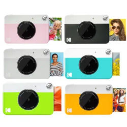KODAK Original Printomatic Digital Instant Printing Camera ZINK Inkless Printing Color Photo Paper Printing Flash+40 Films Set