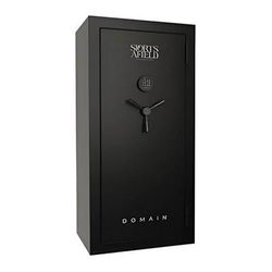 Sports Afield Domain Fire Rated 30-Gun Safe with Electronic Lock (Black)