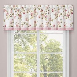 Rosemary Window Straight Valance by Royal Court in Rose (Size ONE SIZE)