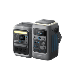 Anker SOLIX C300 Portable Power Station + C300 DC Portable Power Station