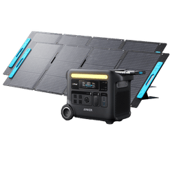 Anker SOLIX F2600 Solar Generator + 2× 200W Solar Panel