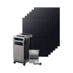 Anker SOLIX F3800 Plus + 10-Circuit Manual Transfer Switch + 6× 440W Solar Panel