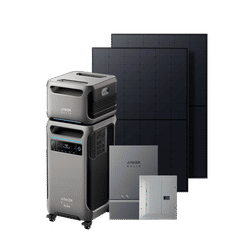 Anker SOLIX F3800 Plus + Expansion Battery + Smart Home Power Kit + 2× 440W Rigid Solar Panel