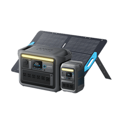 Anker SOLIX C300 + C1000 + 100W Solar Panel