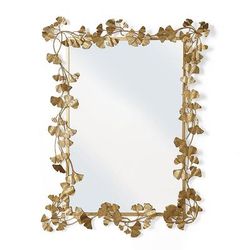 Gingko Leaf Wall Mirror - Frontgate