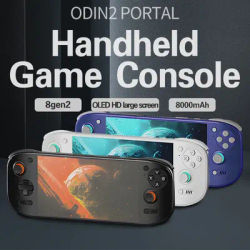 Ayn 2portal Handheld Game Players 120hz Android Open Source Handheld 8gen2 Oled Wifi-7 Bt5.3 Android13 Game Console Custom
