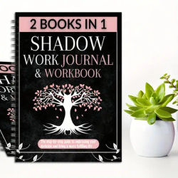 2-in-1 Shadow Work Journal & Workbook: Essential Guide to Integrate and Transcend Your Shadows, Step-by-Step Prompts Notebook