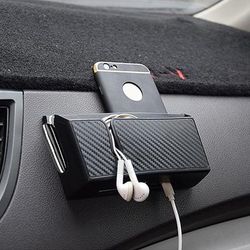 scatola portaoggetti per cellulare per auto sedile anteriore autoadesivo organizer per auto supporto tascabile universale per cruscotto accessori per auto accessori per auto